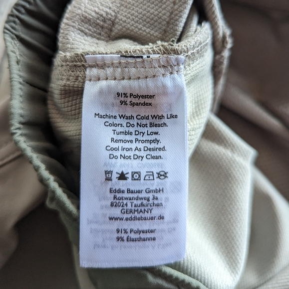 Eddie Bauer ClimaTrail Shorts Tan Women's 16 - Picture 6 of 6
